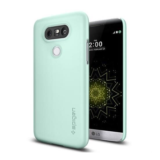 Spigen G5 ile Uyumlu Kılıf Thin Fit Mint