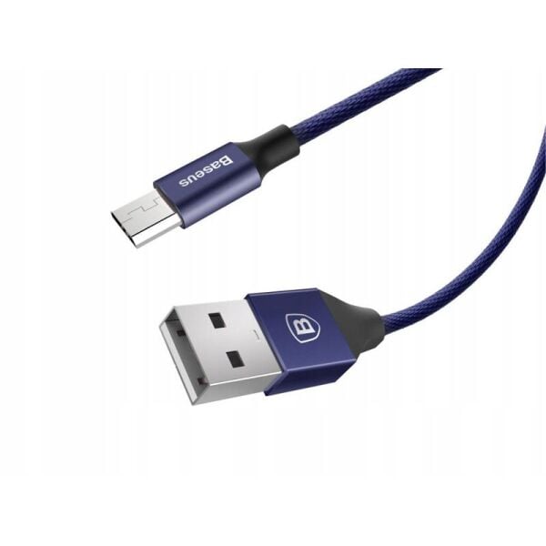 Baseus Yiven Micro USB Kablo 1M Lacivert