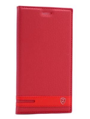 K5 Note ile Uyumlu Elite Serisi Kapaklı Kılıf Kırmızı