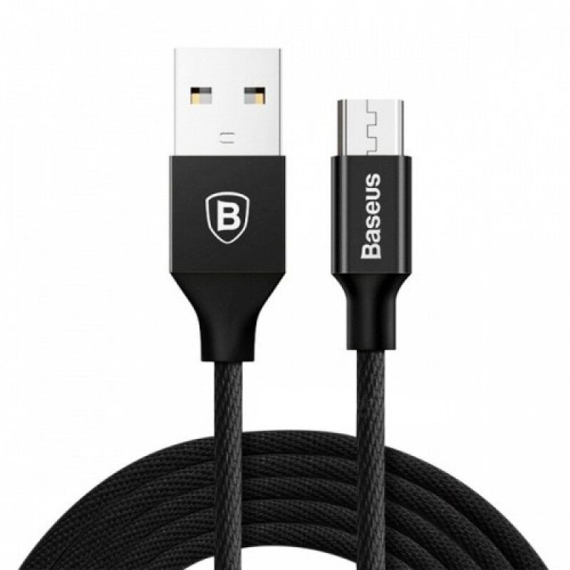 Baseus Yiven Micro USB Kablo 1M Siyah
