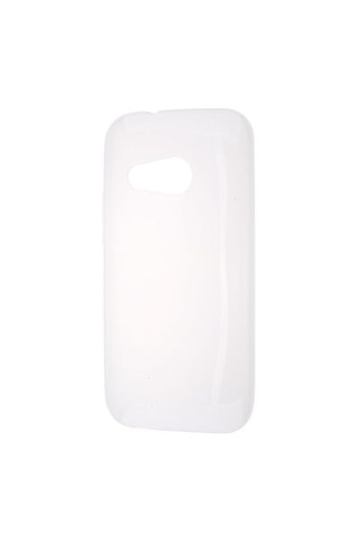 One M8 Mini ile Uyumlu Süper Silikon Kılıf Şeffaf