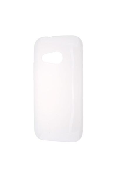 One M8 Mini ile Uyumlu Süper Silikon Kılıf Şeffaf