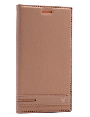 K5 Note ile Uyumlu Elite Serisi Kapaklı Kılıf Gold