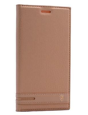 K5 Note ile Uyumlu Elite Serisi Kapaklı Kılıf Gold