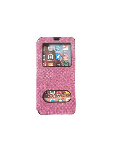 Jopus Redmi 7 ile Uyumlu Premium Kapaklı Kılıf Mor