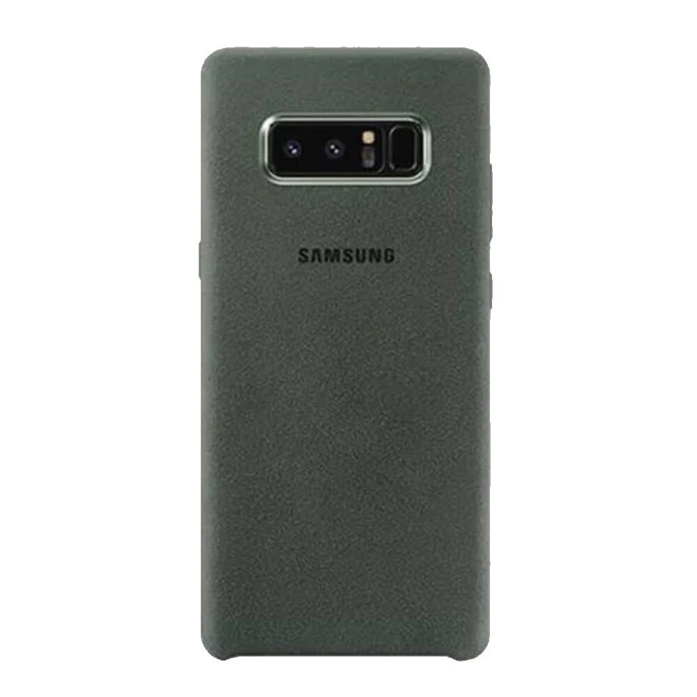 Galaxy Note 8 ile Uyumlu Alacantara Cover Yeşil EF-XN950AKEGWW
