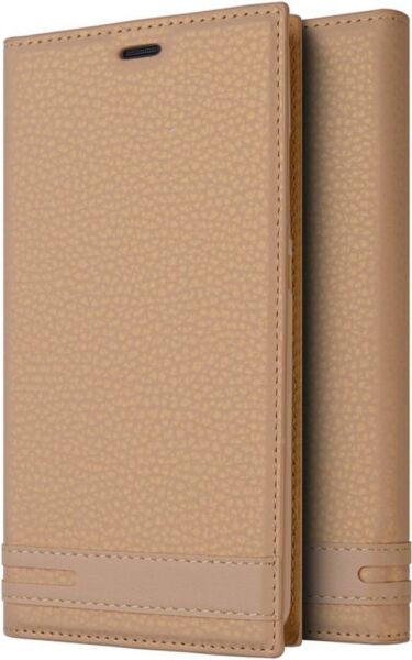 Zore Galaxy J4 Plus ile Uyumlu Elite Serisi Yan Model Kapaklı Gold