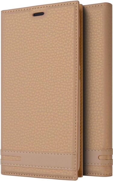 Zore Galaxy J4 Plus ile Uyumlu Elite Serisi Yan Model Kapaklı Gold