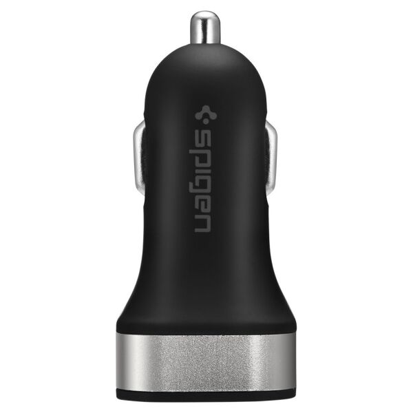 Spigen Hızlı Araç Şarj Cihazı USB 2 Çıkışlı (4.8 A Hızlı Şarj) F24QC