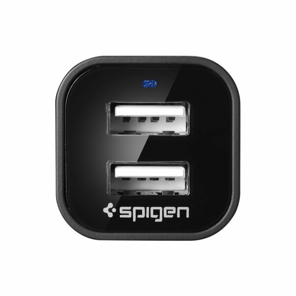 Spigen Hızlı Araç Şarj Cihazı USB 2 Çıkışlı (4.8 A Hızlı Şarj) F24QC