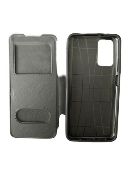 Jopus Redmi 9T ile Uyumlu Premium Kapaklı Kılıf Siyah