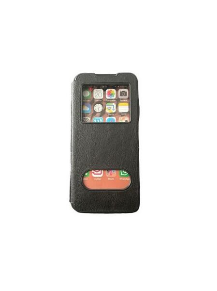 Jopus Redmi 9T ile Uyumlu Premium Kapaklı Kılıf Siyah