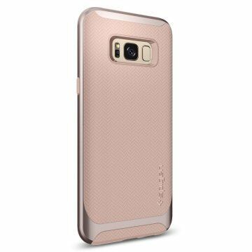 Spigen Galaxy S8 Plus ile Uyumlu Kılıf Neo Hybrid Pale Dogwood