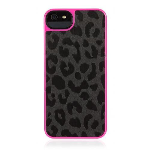 Griffin iPhone SE/5S/5 ile Uyumlu Moxy Sert Kılıf Siyah-Pembe GB35512