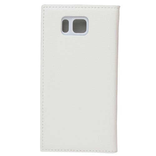 Galaxy Alpha ile Uyumlu Magnum Serisi Yan Model Kapaklı Kılıf Beyaz