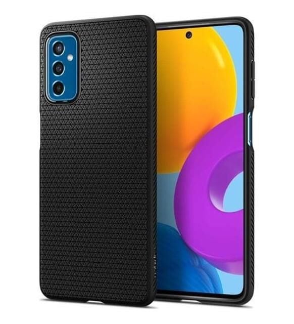 Spigen Galaxy M52 5G ile Uyumlu Kılıf Liquid Air Matte Black