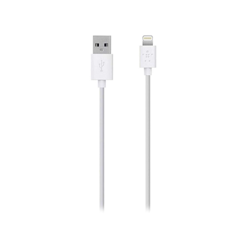 Belkin F8J023bt3M-WHT Lightning Şarj Ve Senk. Kablosu 3m Beyaz (Out)
