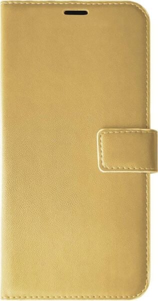 Jopus iPhone XS Max ile Uyumlu Kapaklı Kartlıklı Cüzdanlı Kılıf Gold