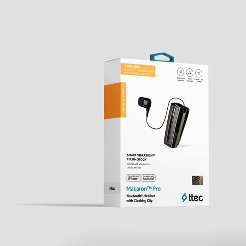 Ttec Macaron Pro Makaralı Bluetooth Kulaklık Siyah 2KM116S