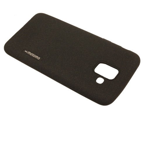 Galaxy A6 2018 ile Uyumlu Motomo Silikon Kılıf Siyah