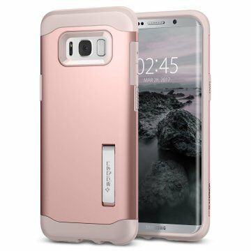 Spigen Galaxy S8 ile Uyumlu Kılıf Slim Armor Rose Gold