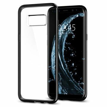 Spigen Galaxy S8 ile Uyumlu Kılıf Ultra Hybrid Jet Black