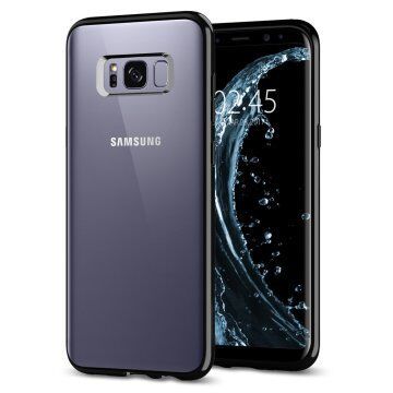 Spigen Galaxy S8 ile Uyumlu Kılıf Ultra Hybrid Jet Black