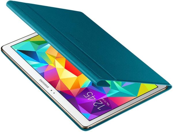 Galaxy Tab S 10.5 T800 ile Uyumlu Bookcover Kılıf Mavi EF-BT800BLEGWW (Out)