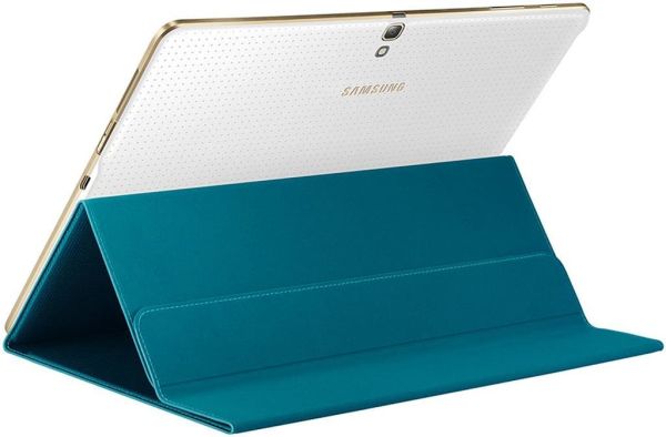 Galaxy Tab S 10.5 T800 ile Uyumlu Bookcover Kılıf Mavi EF-BT800BLEGWW (Out)