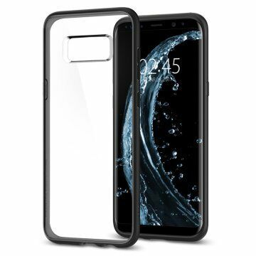Spigen Galaxy S8 ile Uyumlu Kılıf Ultra Hybrid Matte Black