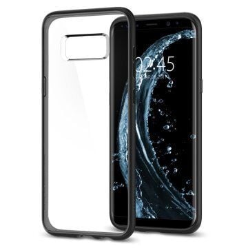 Spigen Galaxy S8 ile Uyumlu Kılıf Ultra Hybrid Matte Black