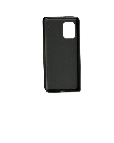 Galaxy S10 Lite ile Uyumlu Cappy Silikon Kılıf Siyah