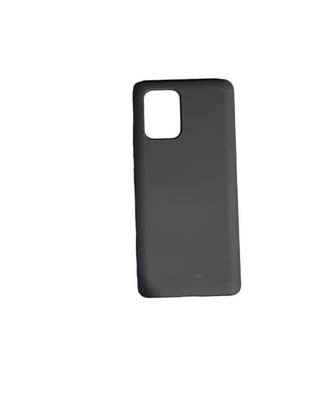 Galaxy S10 Lite ile Uyumlu Cappy Silikon Kılıf Siyah