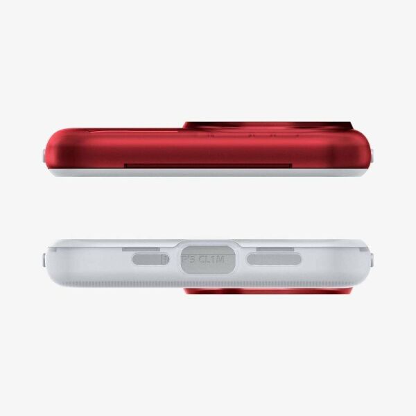 Spigen iPhone 15 Pro ile Uyumlu Kılıf Classic C1 iMac G3 Desing Magfit (MagSafe Uyumlu) Ruby