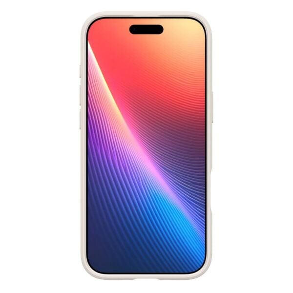 Spigen iPhone Air ile Uyumlu Kılıf Liquid Air Hava Kanalı Teknolojisi Askeri Sınıf Koruma Dokulu Yüzey Kapak Natural Titanium