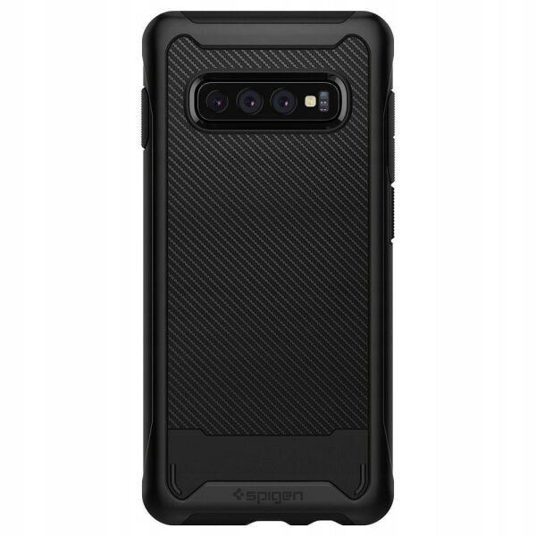Spigen Galaxy S10 Plus ile Uyumlu Kılıf Hybrid NX Black