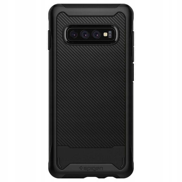 Spigen Galaxy S10 Plus ile Uyumlu Kılıf Hybrid NX Black