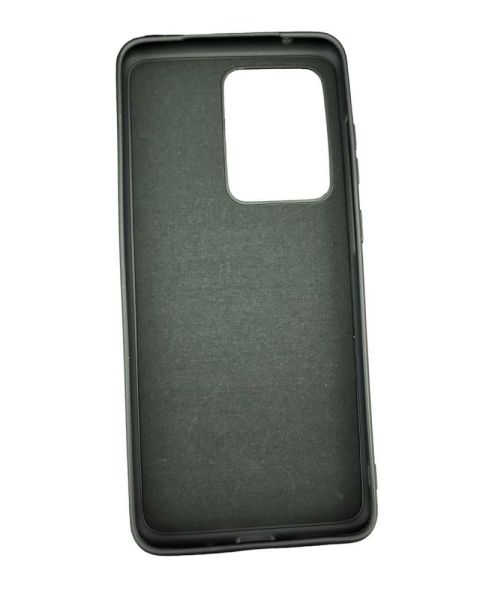 Galaxy S20 Ultra ile Uyumlu Cappy Silikon Kılıf Siyah