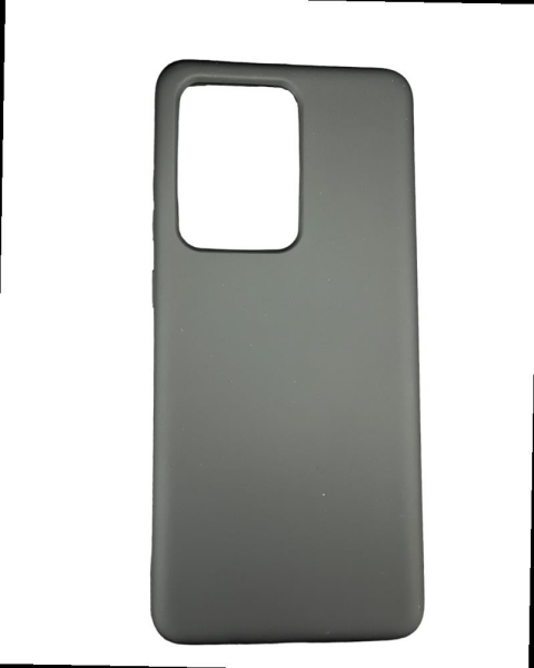 Galaxy S20 Ultra ile Uyumlu Cappy Silikon Kılıf Siyah