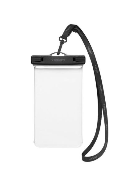 Spigen Aqua Shield WaterProof Universal (Tüm Cihazlarla Uyumlu) IPX8 Sertifikalı Su Geçirmez Kılıf Crystal Clear