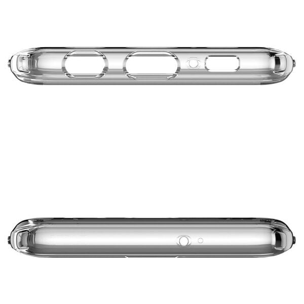 Spigen Galaxy S10 Plus ile Uyumlu Kılıf Crystal Hybrid Crystal Clear