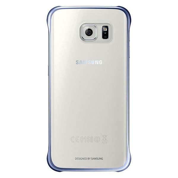 Galaxy S6 Edge ile Uyumlu Clear Cover EF-QG925BBEGWW