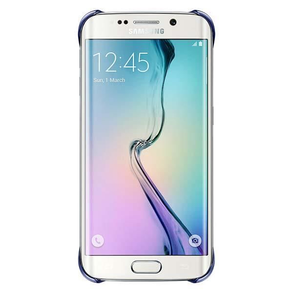 Galaxy S6 Edge ile Uyumlu Clear Cover EF-QG925BBEGWW