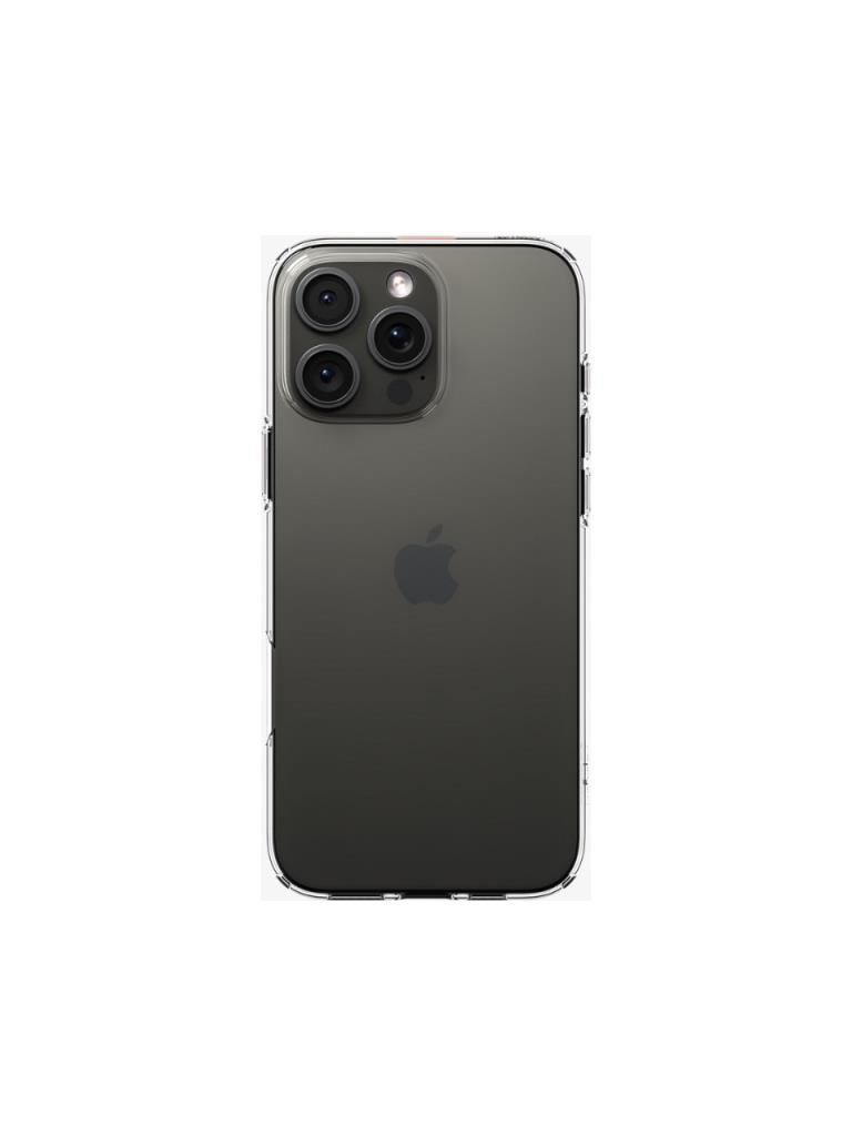 Spigen iPhone 16 Pro Max ile Uyumlu Kılıf Liquid Crystal 4 Tarafı Tam Koruma Crystal Clear