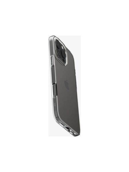 Spigen iPhone 16 Pro Max ile Uyumlu Kılıf Liquid Crystal 4 Tarafı Tam Koruma Crystal Clear
