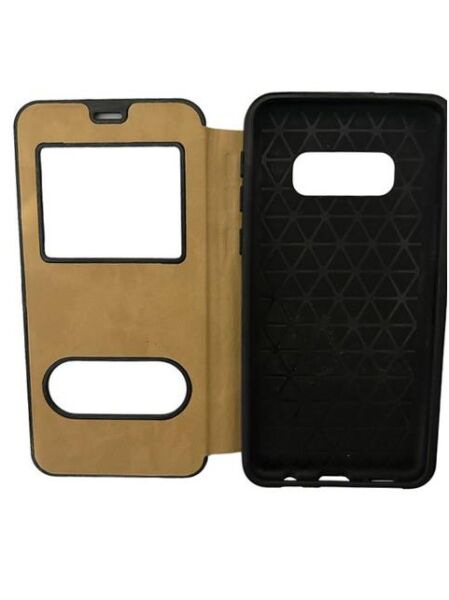 Jopus Galaxy S10e ile Uyumlu Premium Kapaklı Kılıf Mavi