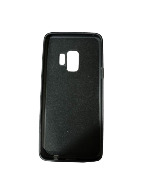 Galaxy S9 ile Uyumlu Cappy Silikon Kılıf Siyah