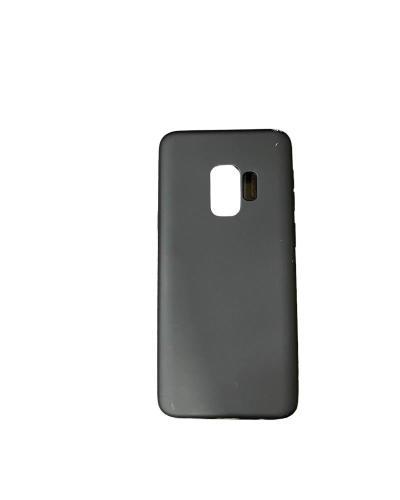 Galaxy S9 ile Uyumlu Cappy Silikon Kılıf Siyah