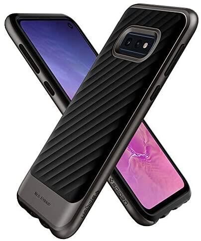 Spigen Galaxy S10e ile Uyumlu Kılıf Neo Hybrid Gunmetal
