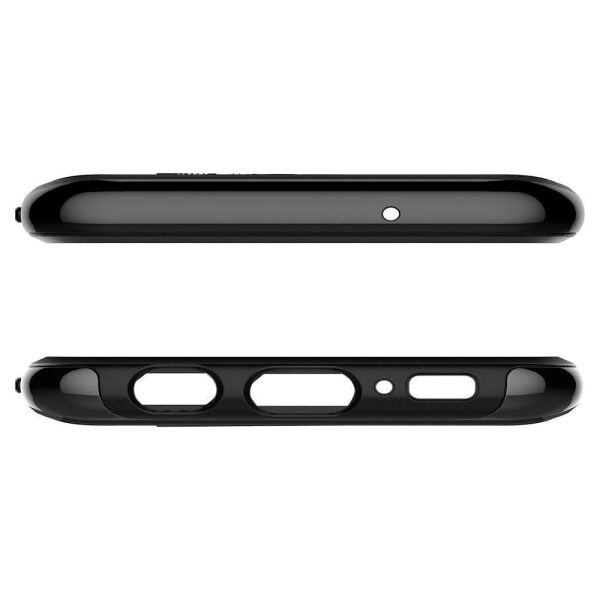 Spigen Galaxy S10e ile Uyumlu Kılıf Neo Hybrid Midnight Black
